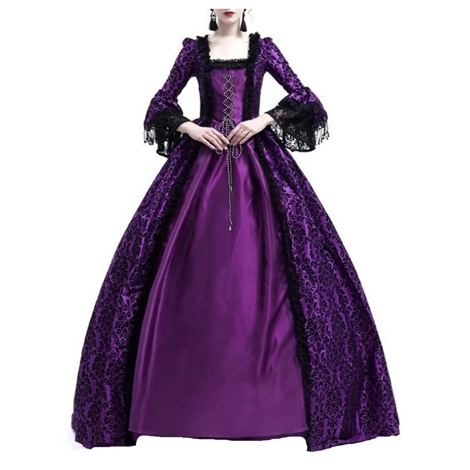 Halloween costume for adult women Medieval Cosplay Costumes Vintage Gothic Halloween suit 할로윈 코스튬 disfraz halloween para mujer Peaceful Pleasures Health and Wellness