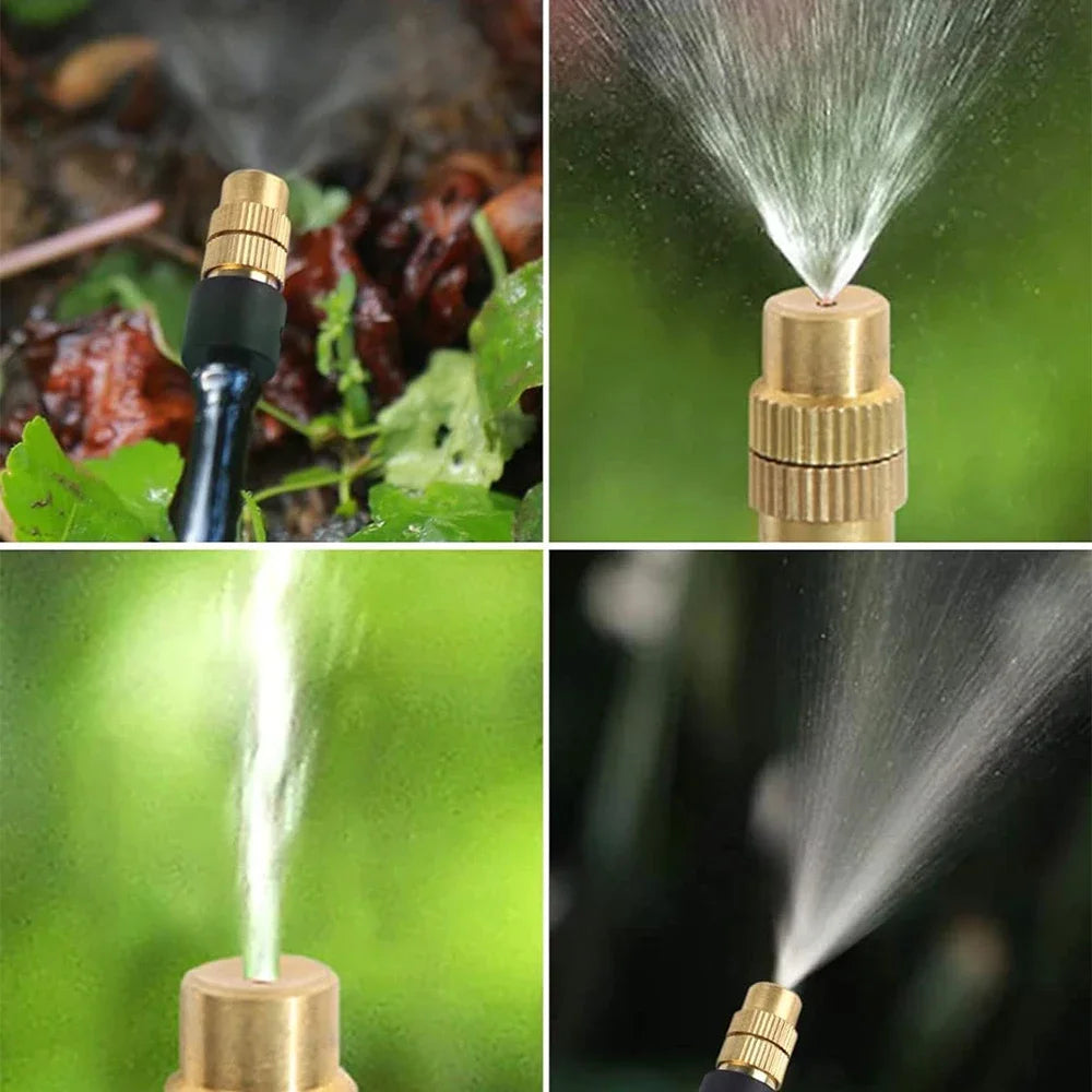 5pcs Automatic Watering System Gardening Watering Timer Nozzle Household Atomizing Nozzle Plant Spraying Spray Dust Reduction Peaceful Pleasures Health and Wellness
