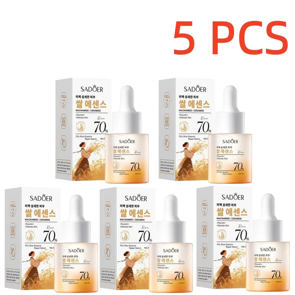 SADOER Rice Essence Serum 30ml – Niacinamide & Ceramide