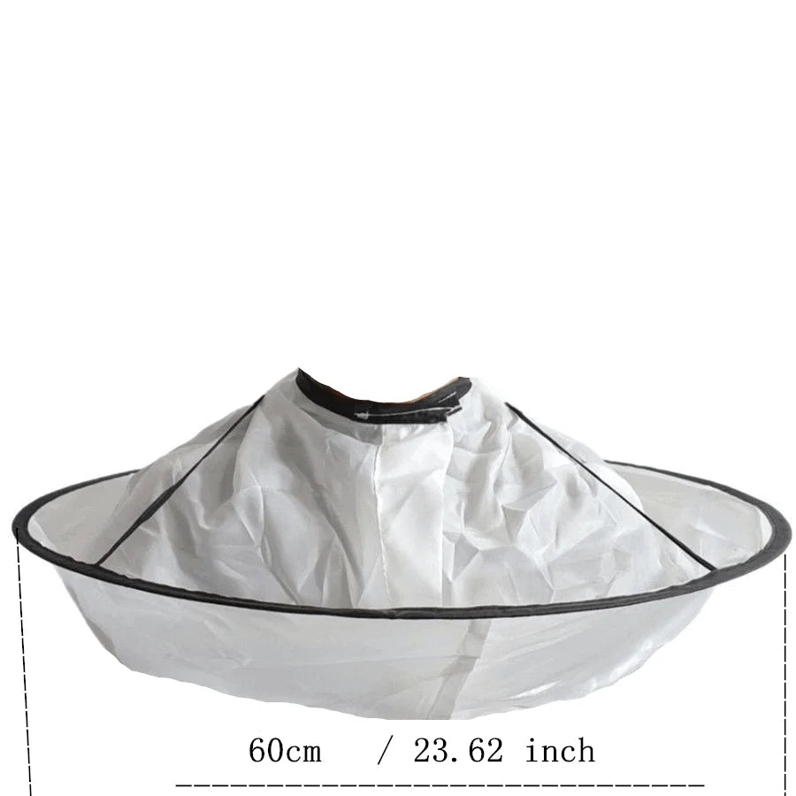 Professional salon-grade hairdressing cape—non-stick, adjustable neck duster, suitable for stylists and barbers Peaceful Pleasures Health and Wellness