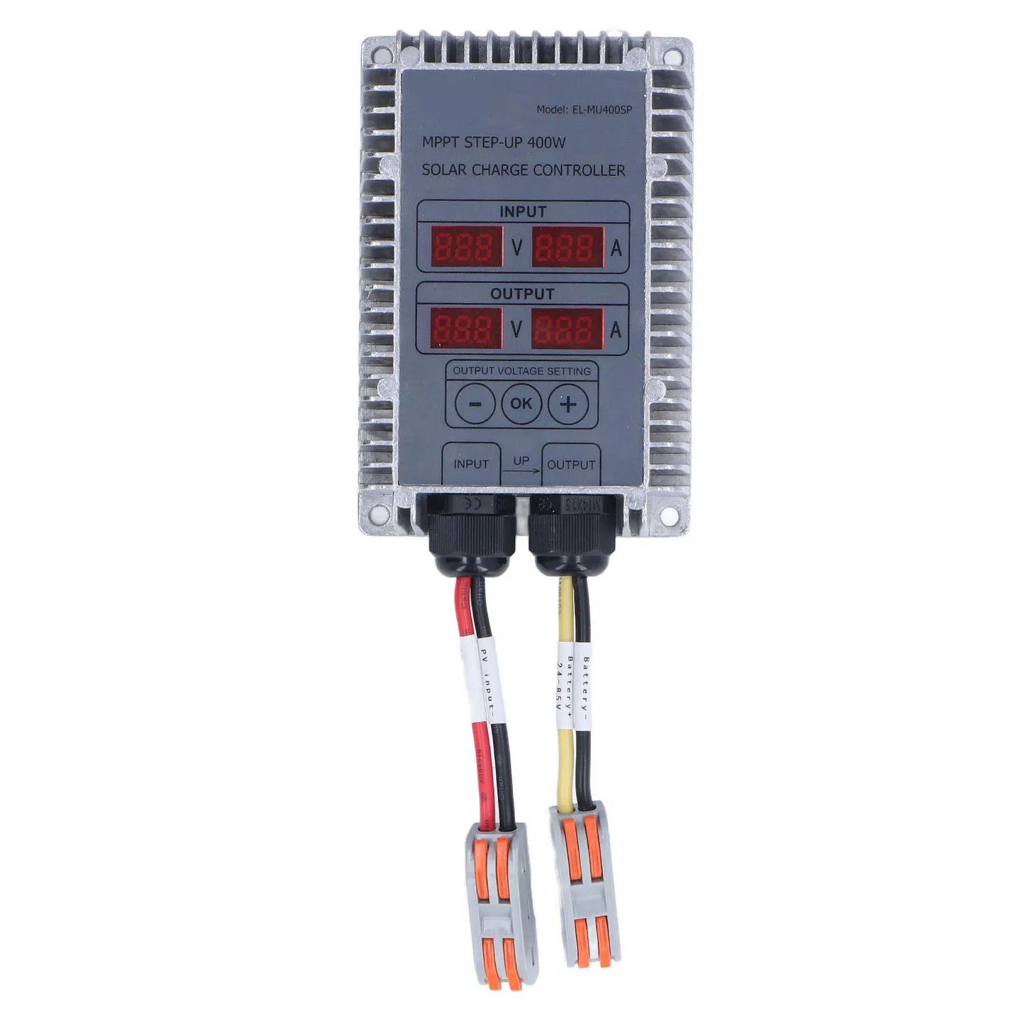 Solar Battery Controller Boost MPPT Voltage Adjustable Waterproof with Display 24‑85V Solar Controller Peaceful Pleasures Health and Wellness 400W