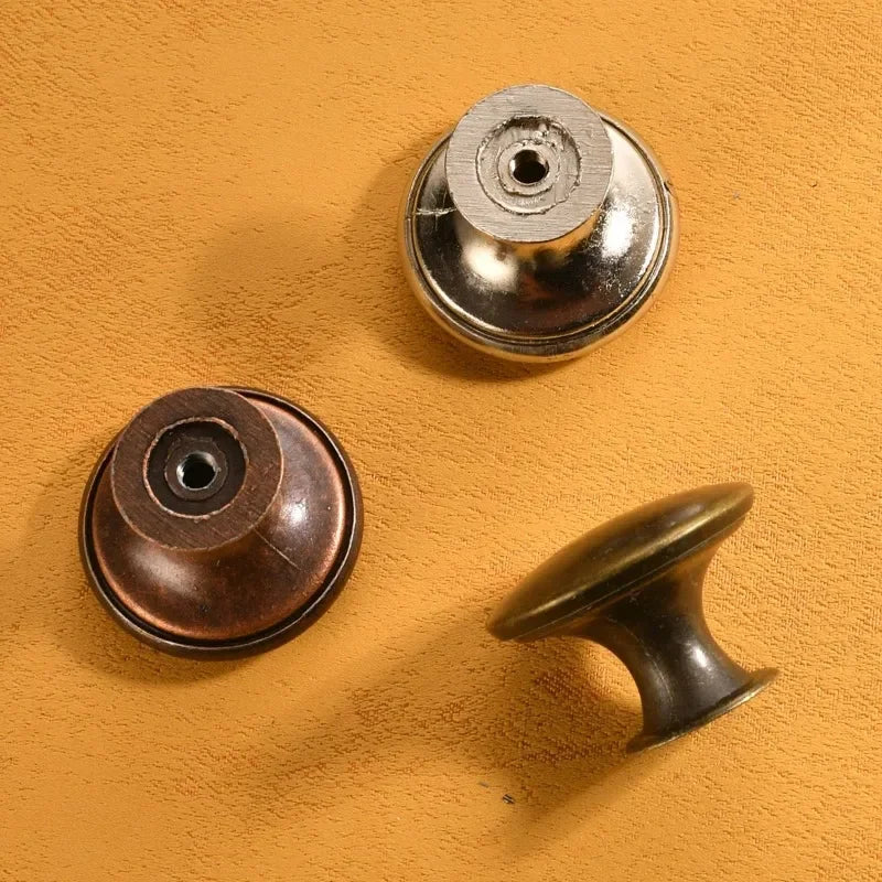 12-Pack Round Cabinet Knobs – Zinc Alloy Drawer & Door Handles