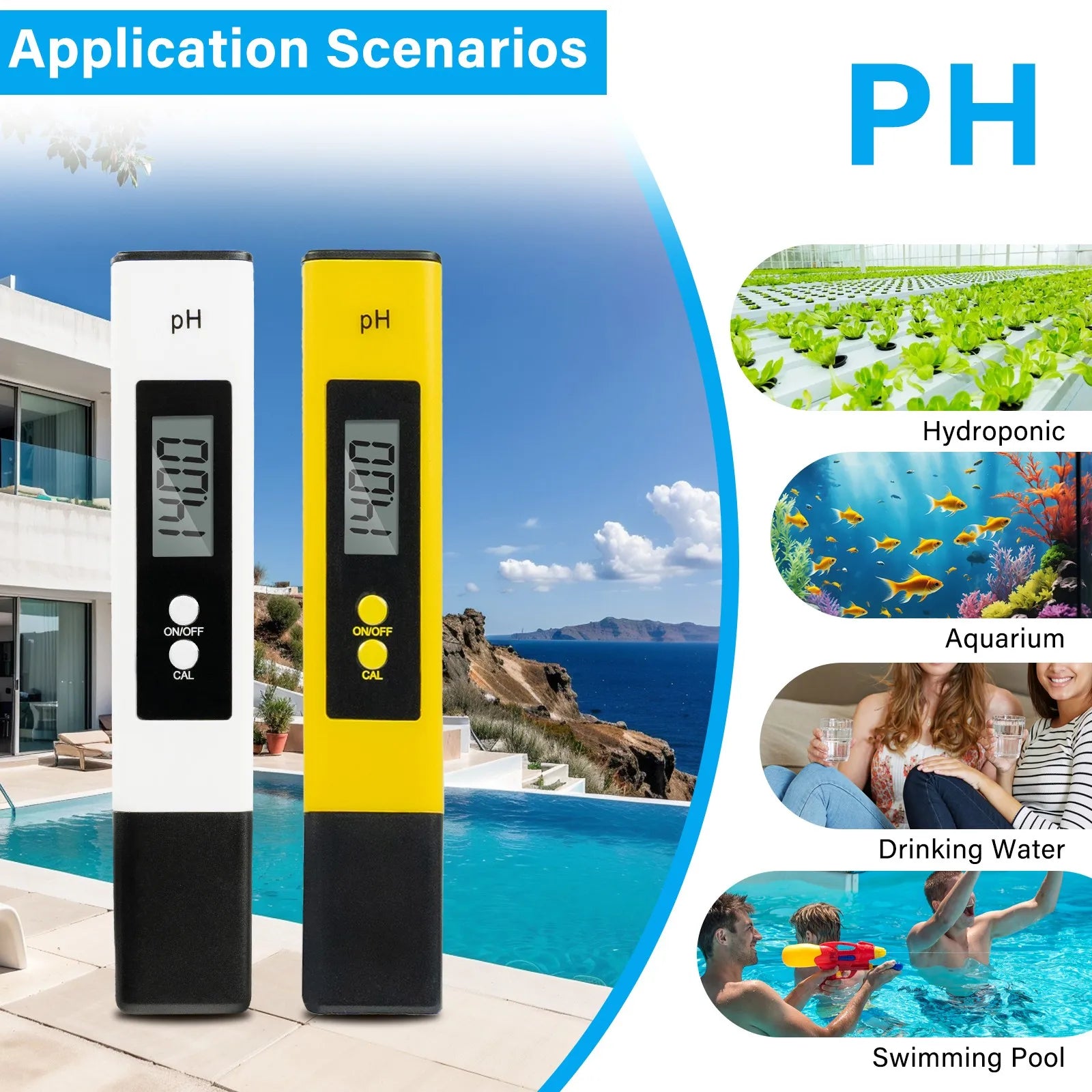 2026 Digital PH Meter 0.01 High Accuracy, 0-14 pH Range Water Quality Tester for Drinking Water, Aquarium, Pool, Hydroponics Peaceful Pleasures Health and Wellness