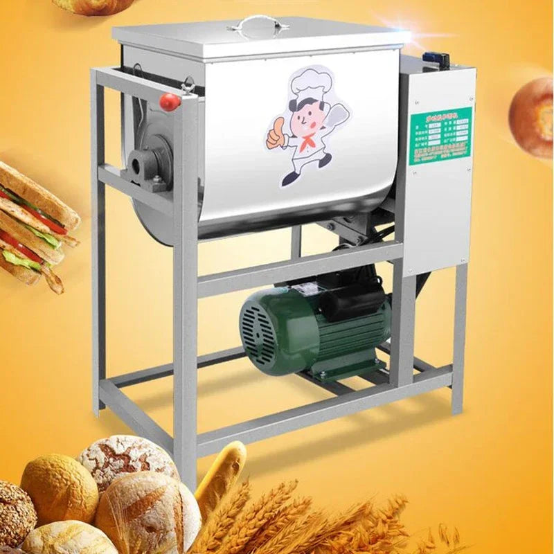 15kg Commercial Dough Mixer 1500W – Electric Flour Kneading Machine