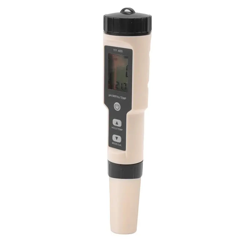 A36T-4 In 1 YY-400 PH/ORP/H2&TEM Meter Digital Hydrogen Concentration Tester For Aquarium, Swimming Pool Peaceful Pleasures Health and Wellness