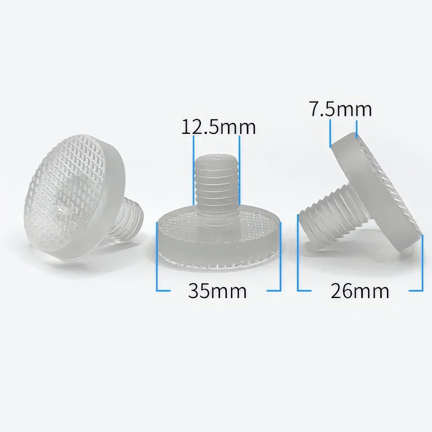 Mini Rubber Hole Plugs – Furniture Leg Caps & Floor Protectors