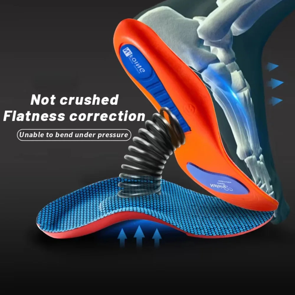 Sport Orthopedic Insoles for Feet Men Women EVA Breathable Shock Absorption Shoes Insole for Running Basketball Sport Care Pads Peaceful Pleasures Health and Wellness