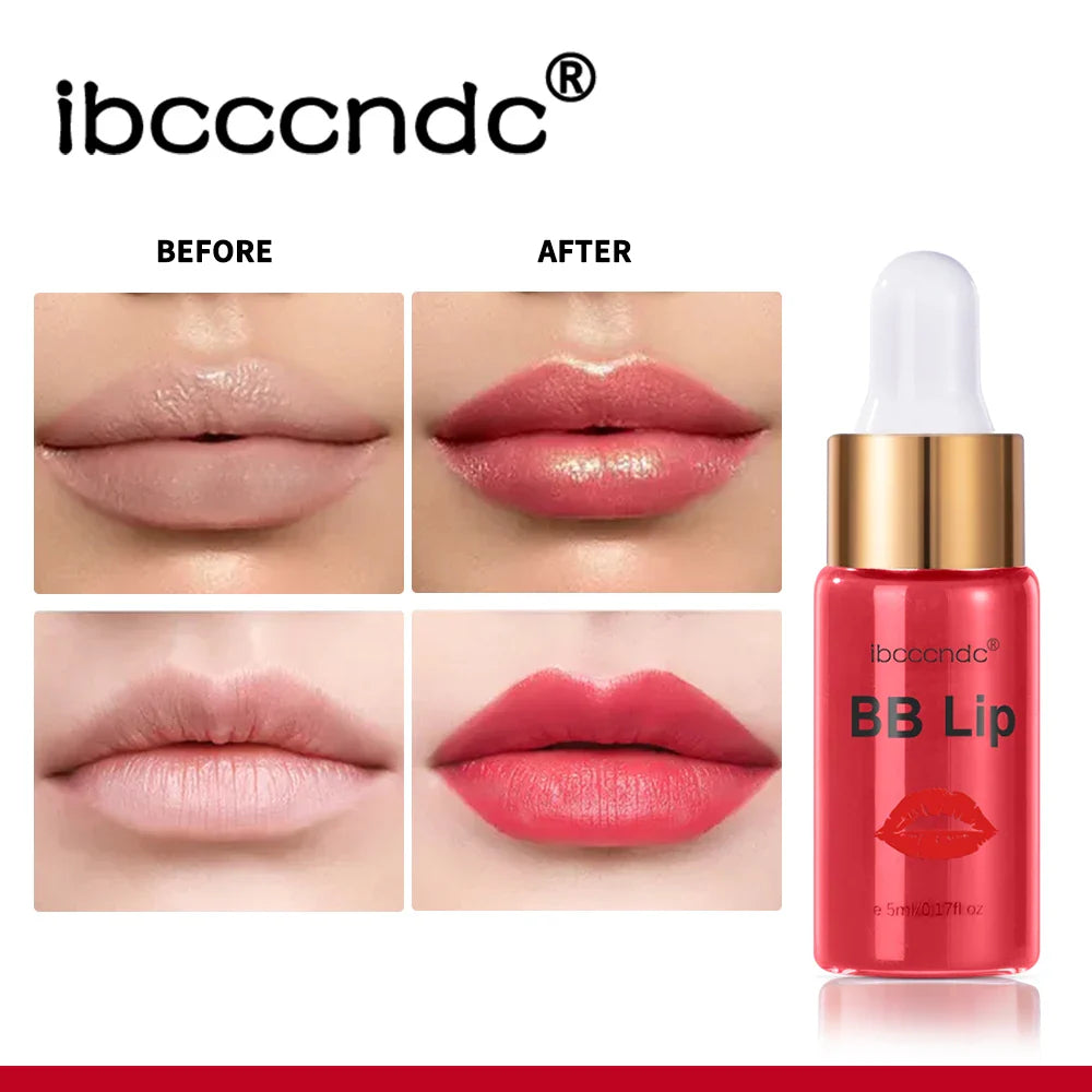 BB Lips Ampoule Serum Starter Set – Semi-Permanent Tinted Lip Gloss Lip Serum Kit Oasis Select