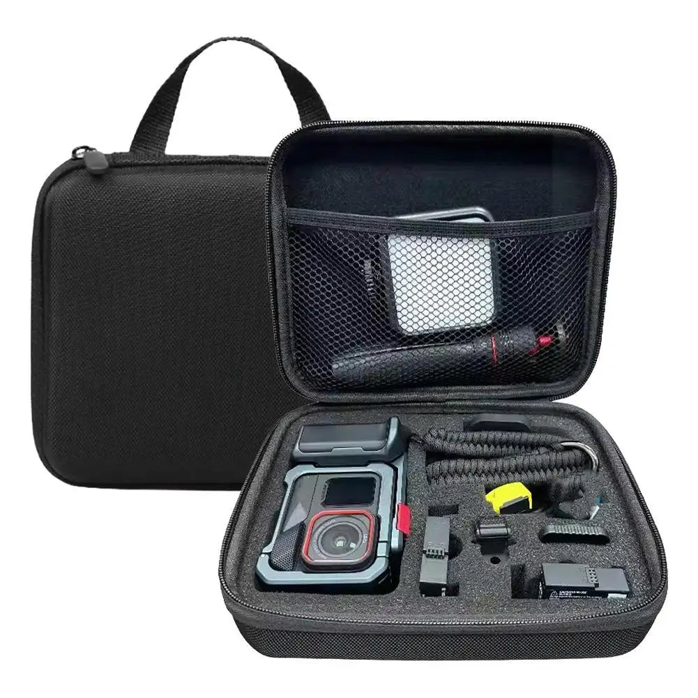 For Insta360 Ace Pro 2 Xplorer Bundle Storage Bag Street Shooting Package Action Camera Organizer Bag Accessories Peaceful Pleasures Health and Wellness