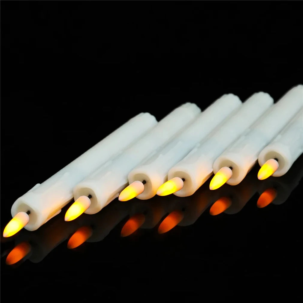 Flameless LED Candles 7" Set of 3 | Remote & Timer
