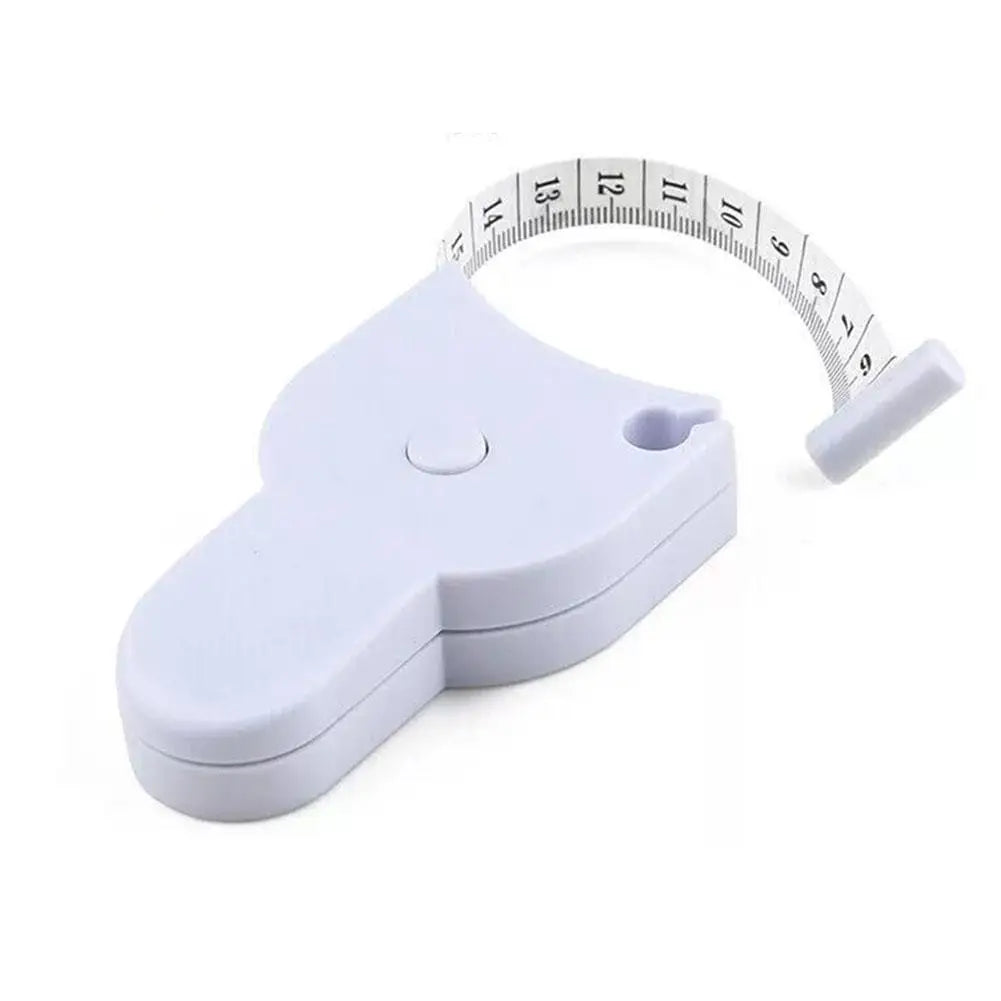 Retractable Body Measuring Tape – Dual Inch & CM Scale Body Measuring Tape Peaceful Pleasures Health and Wellness