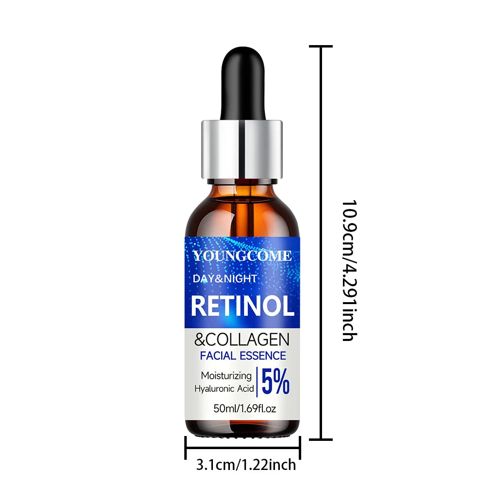 Collagen essence,containing collagen,retinol,hyaluronic acid and other active ingredients,help skin retain moisture andnutrients Peaceful Pleasures Health and Wellness 50ml