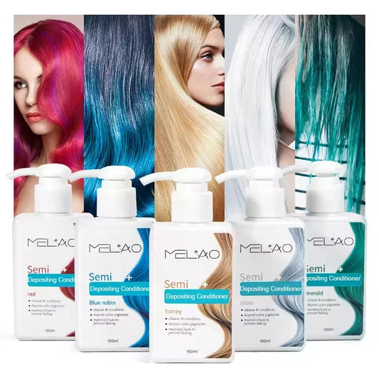 MELAO Semi-Permanent Hair Color Depositing Conditioner Hair Color Conditioner Oasis Select