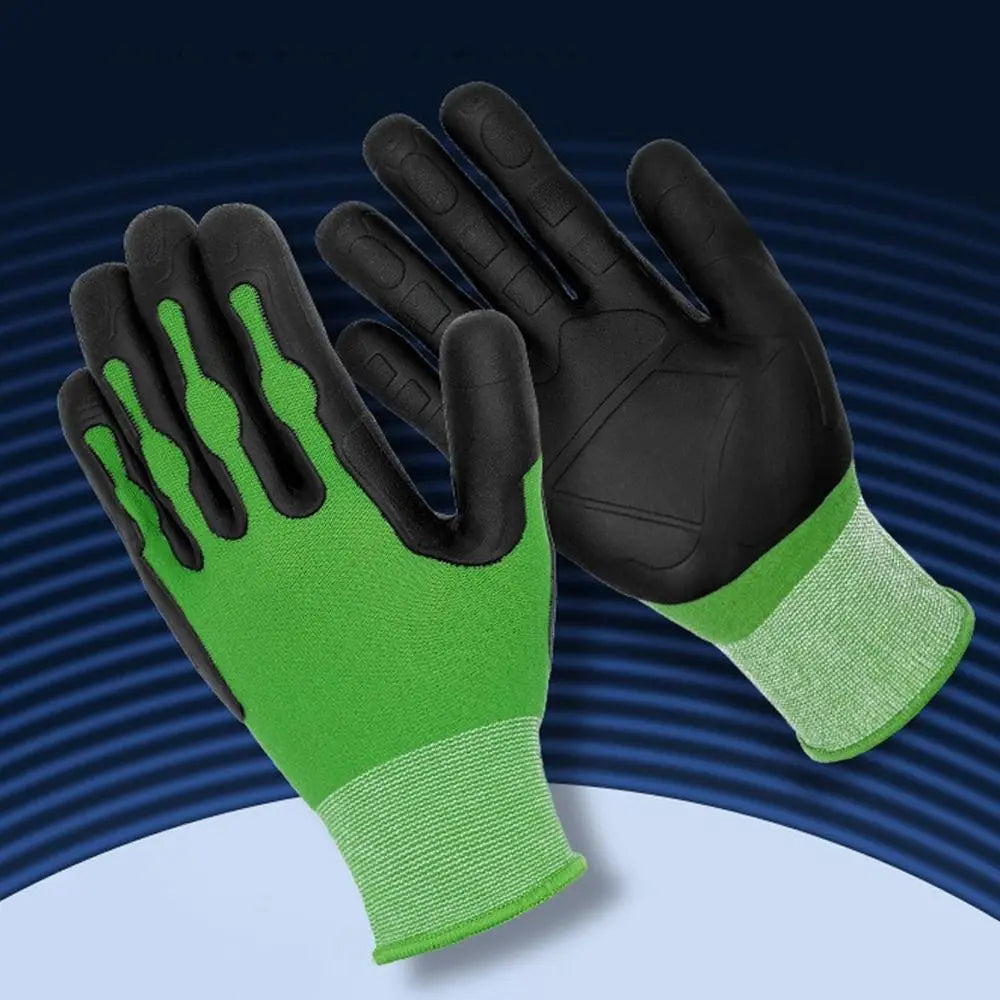 Breathable Gardening Work Gloves Nylon Waterproof Protective Gloves Safety Ergonomic Professional Gloves Landscaping" Peaceful Pleasures Health and Wellness