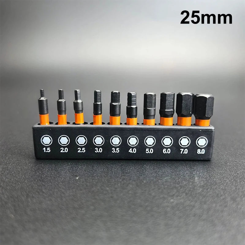 S2 Steel Star Impact Drill Bit Set | 21/10 Pc Hex Shank