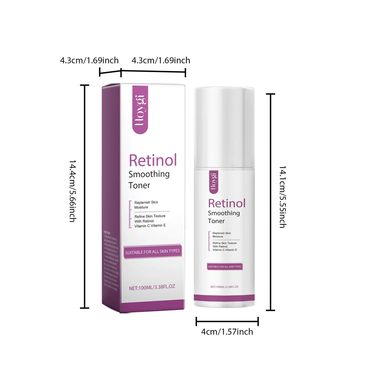 Retinol Hydrating Toner – Firming, Brightening & Anti-Aging