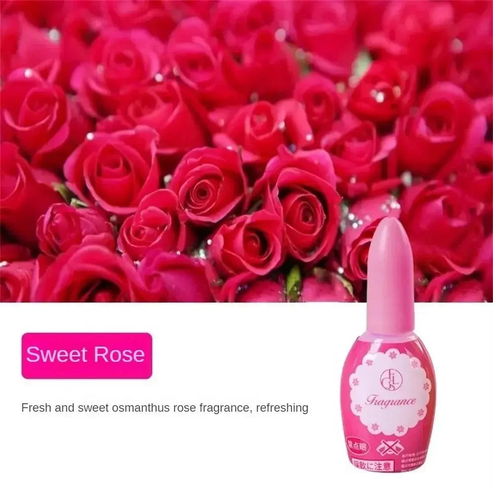 One Drop Deodorant Toilet Fragrance Liquid Indoor Aromatherapy Air Freshener Odor Eliminator for Home & Bathroom Peaceful Pleasures Health and Wellness Sweet Rose