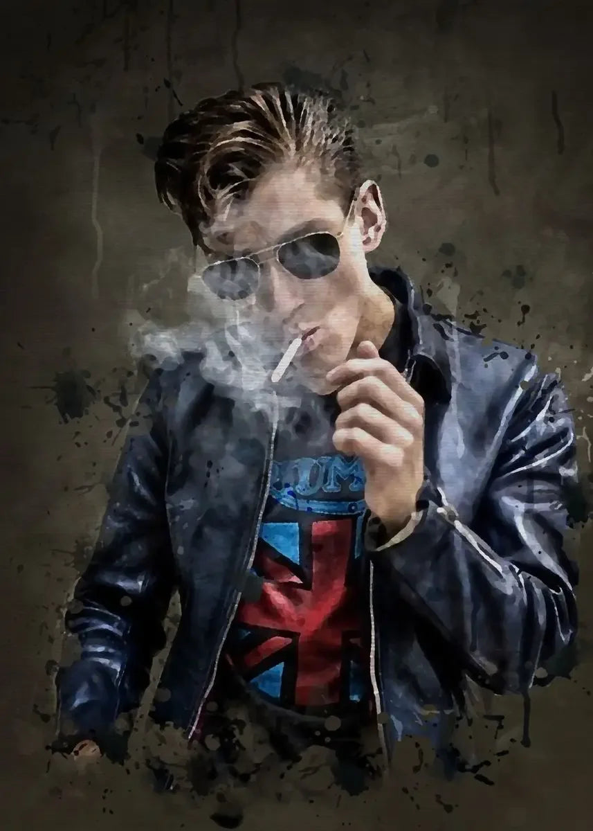 Arctic Monkeys Vintage Rock Band Canvas Wall Art Poster | Unframed