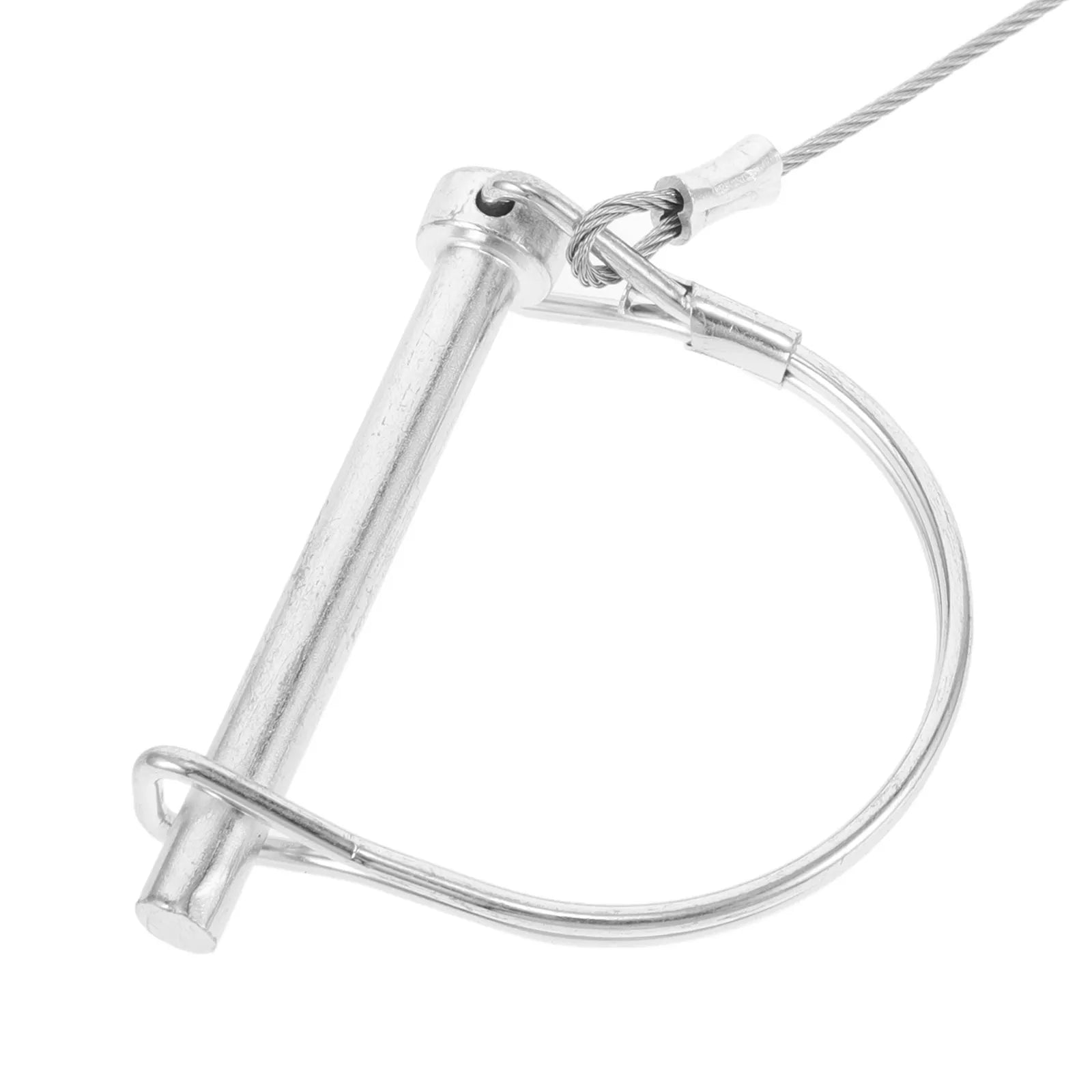 Trailer Hitch Pin Lock Safety Coupler Pin Heavy Duty Wire Lock Multiple Sizes High Strength Material Easy Install Versatile Tow Peaceful Pleasures Health and Wellness