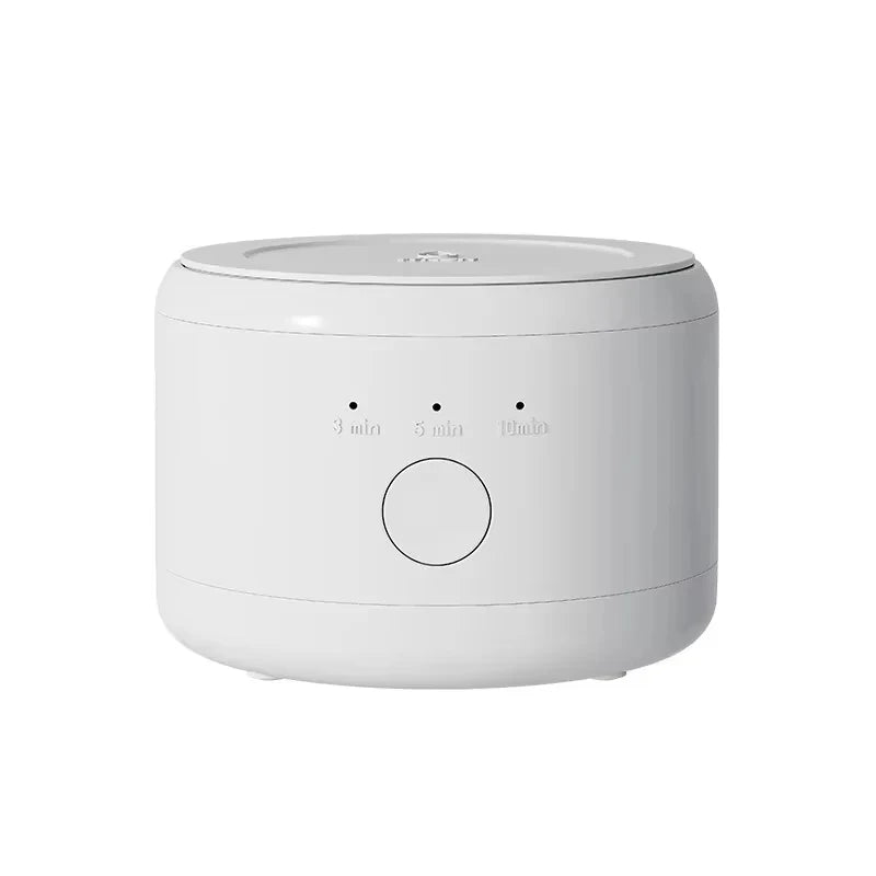 Ultrasonic Cleaner 50Khz Ultrasonic Cleaner Machine High Frequency Ultrasonic Cleaning Bath For Jewelry And Teeth Brace Peaceful Pleasures Health and Wellness White
