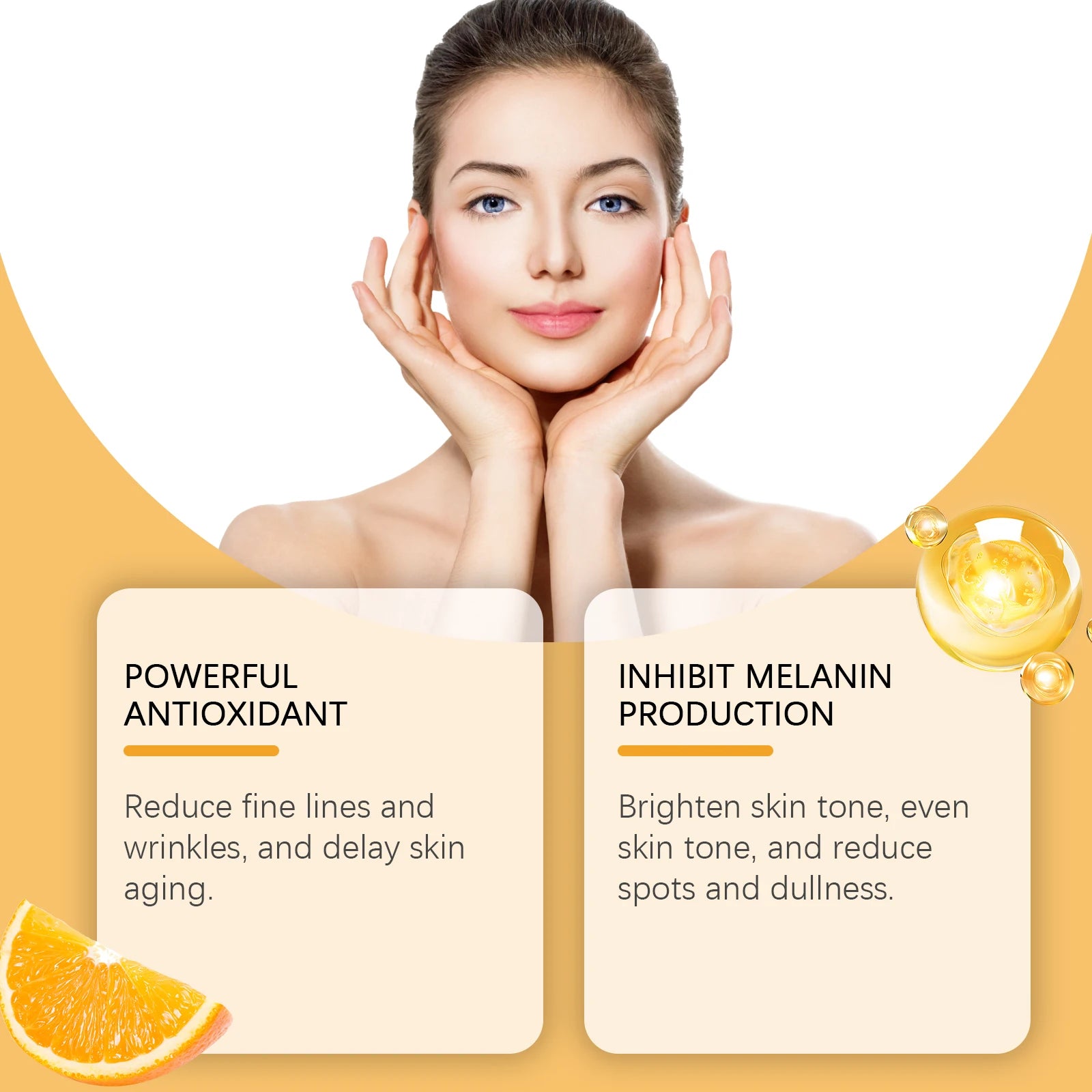 Vitamin C Brightening Face Cream Improve Dullness Powerful Antioxidation Lock Moisture Reduce Fine Line Moisturizing Face Lotion Peaceful Pleasures Health and Wellness