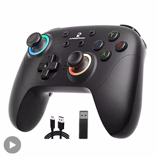 AyeBeau Hall Effect Gamepad – Switch, PC, iOS & Android Wireless Gamepad Controller Oasis Select