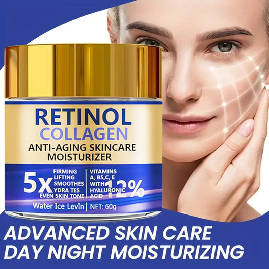 Retinol & Collagen Face Cream 60g | Firming Moisturizer Face Moisturizer Cream Oasis Select