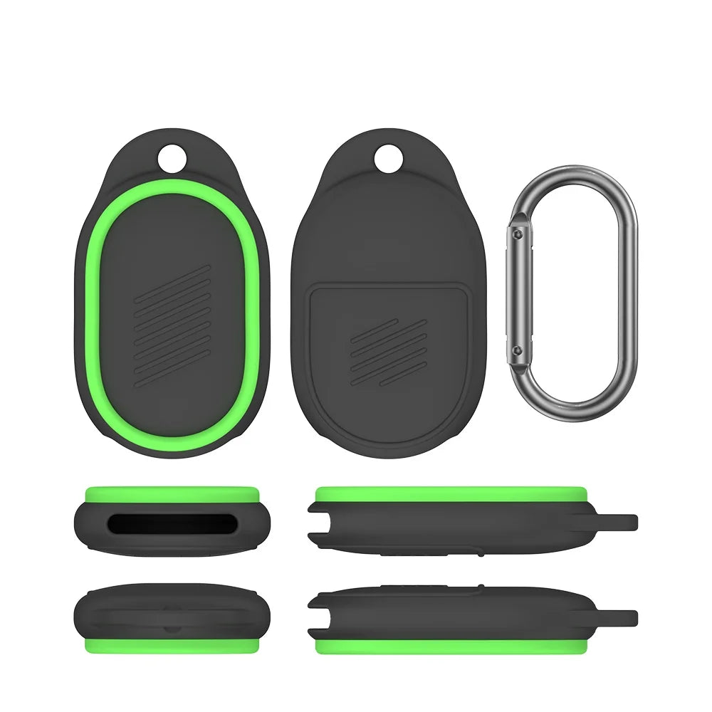 For Xiaomi Tag Dust Proof Minimalist Solid Color Silicone Case Provides Comprehensive Protection And Is Shock-And Drop-Resistant Peaceful Pleasures Health and Wellness Glow Dark Green