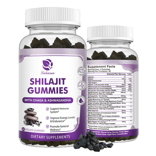 Himalayan Shilajit Gummies 13-in-1 – 60ct Peaceful Pleasures Health and Wellness