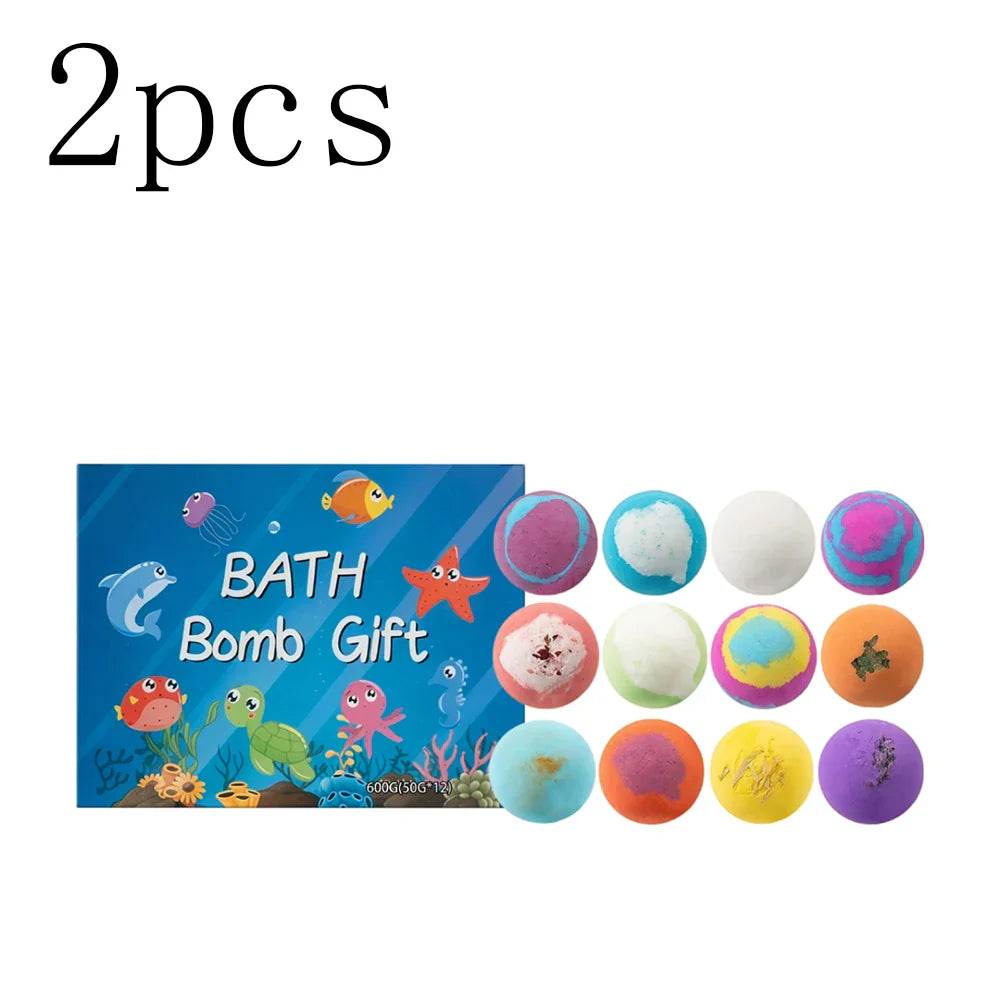 Toy Bath Bomb Gift Set Box – Moisturizing & Gentle Daily Bathing