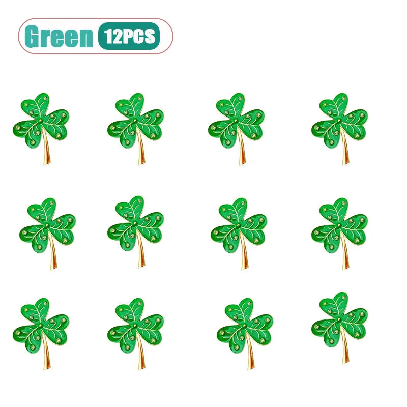 Clover Shamrock Napkin Rings – St. Patrick's Day Table Décor