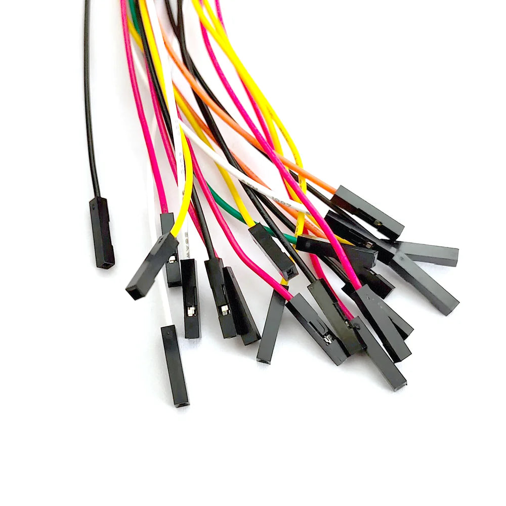 5Pcs HY2.0 to Dupont Line Electronic Wire-2P/3P/4P/5P/6P/8P/10 Pin To 2.54mm Dupont Male/Female Wire Connector 26AWG 20cm Cable Peaceful Pleasures Health and Wellness