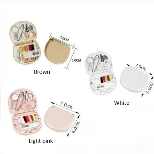 Portable Handheld Sewing Kit – Mini Travel Machine & Tools Travel Sewing Kit Peaceful Pleasures Health and Wellness SetB-3pcs