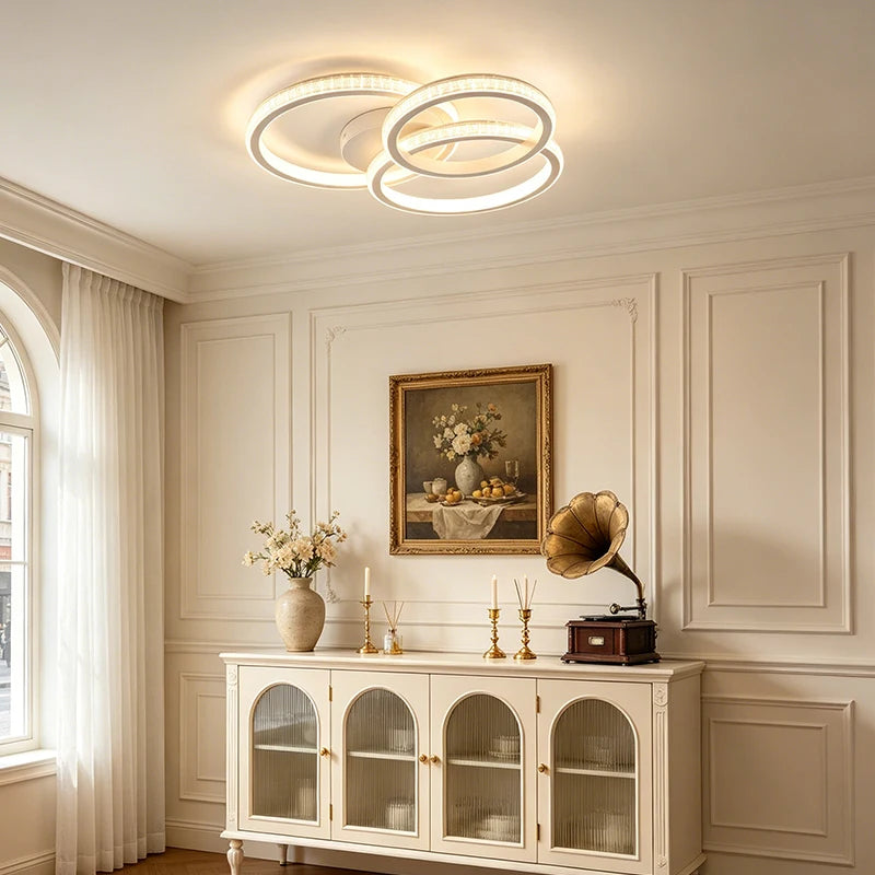 Modern LED Ceiling Light | 3-Color Temp, Surface Mount – RUNTOIN