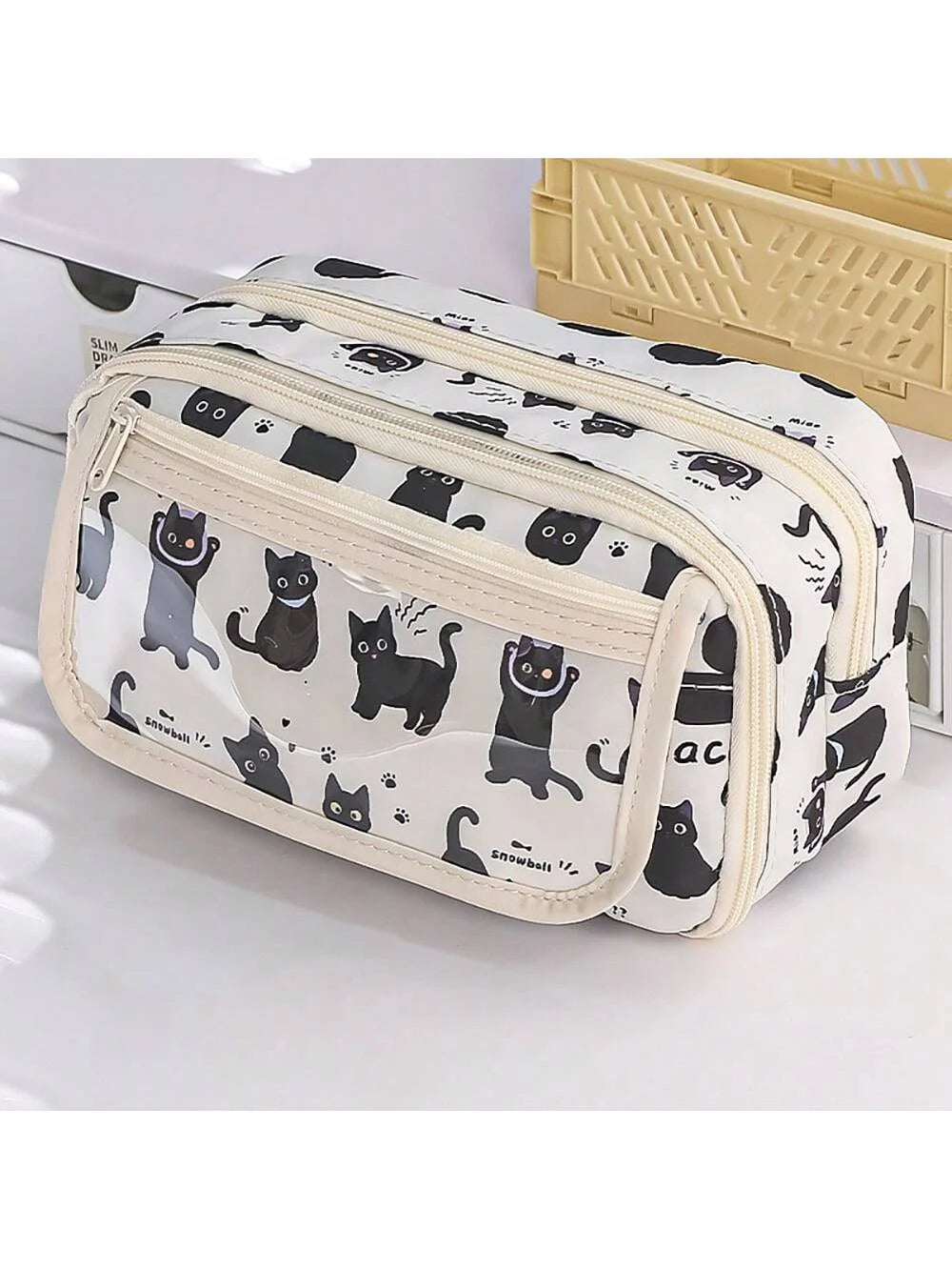 Bview Art Stylish Large Capacity Pencil Case School Cute Design Pouch