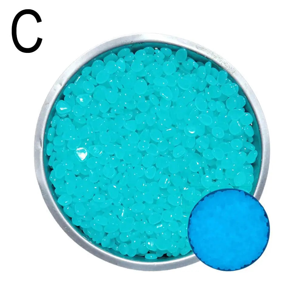 50Pcs Luminous Stones for Fish Tank and Lawn Decoration Peaceful Pleasures Health and Wellness C
