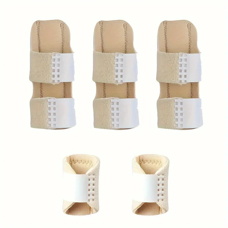 5-Piece Finger Splint Set – Thumb, Pinky & Hand Stabilizers