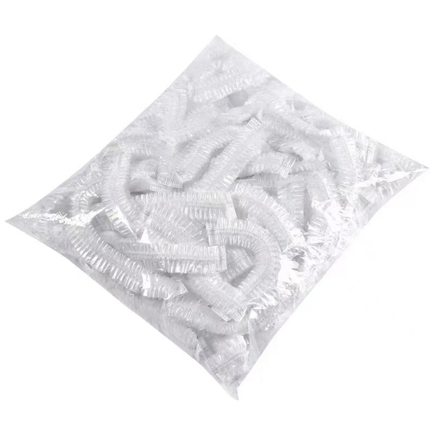 Stretch Plastic Wrap Bowl Covers Transparent Stretchable Wrap Seal Caps for Bowls Plates Dishes Cans Pans Peaceful Pleasures Health and Wellness 100pcs