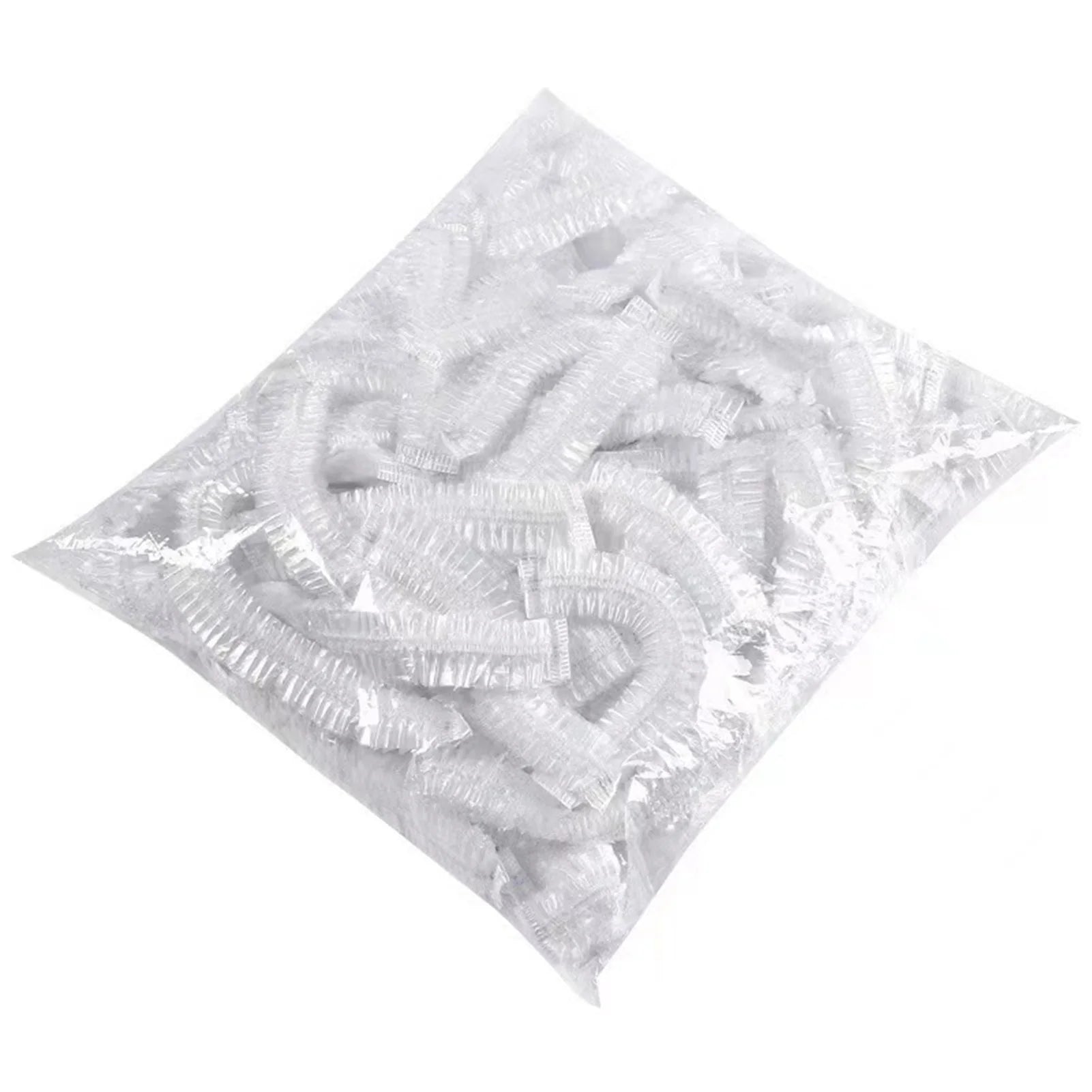 Stretch Plastic Wrap Bowl Covers Transparent Stretchable Wrap Seal Caps for Bowls Plates Dishes Cans Pans Peaceful Pleasures Health and Wellness 100pcs