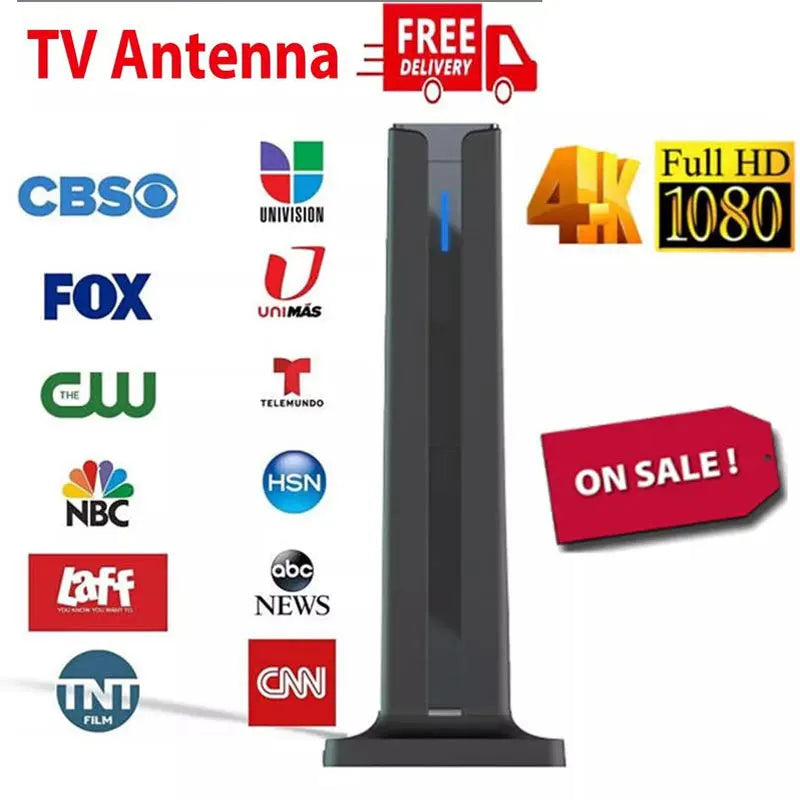 HD Digital TV Antenna – Indoor & Outdoor Vertical Aerial