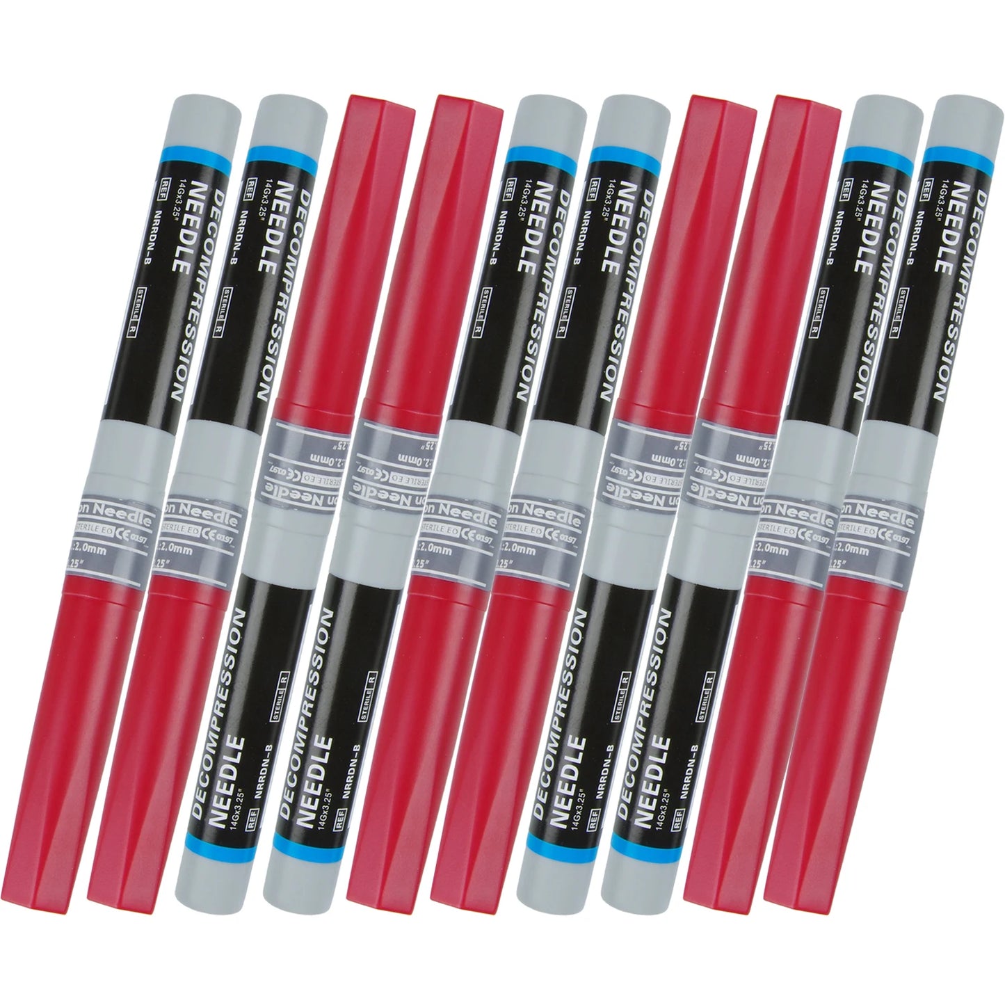 Sanke Rescue Pneumothorax Needle Trauma Medical Ifak Chest Cathether Needlecatheter 50g Needle Decompression Edc First Aid Kit Peaceful Pleasures Health and Wellness 10 PCS