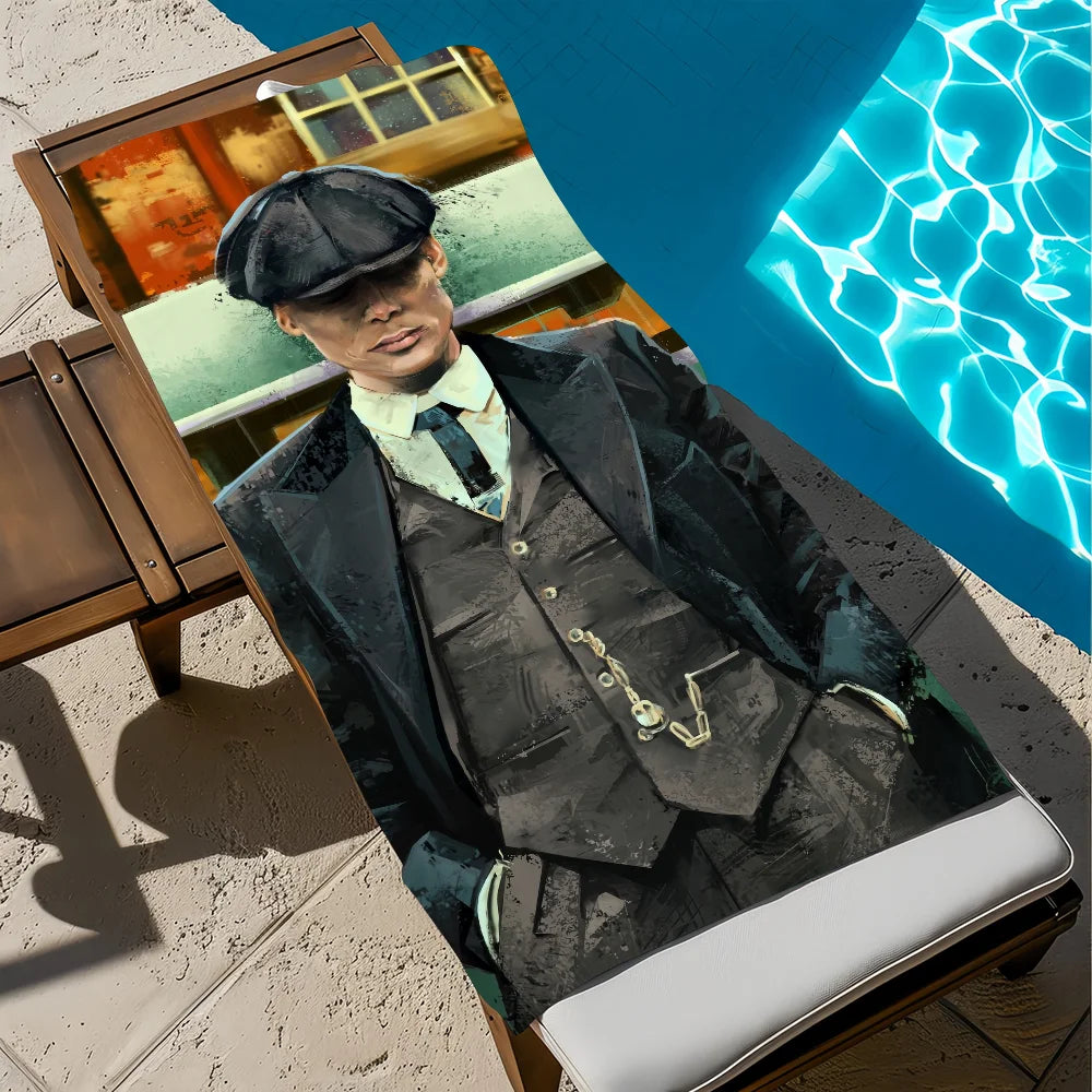 Peaky Blinders Quick-Dry Beach Towel | Soft Pool & Travel Towel