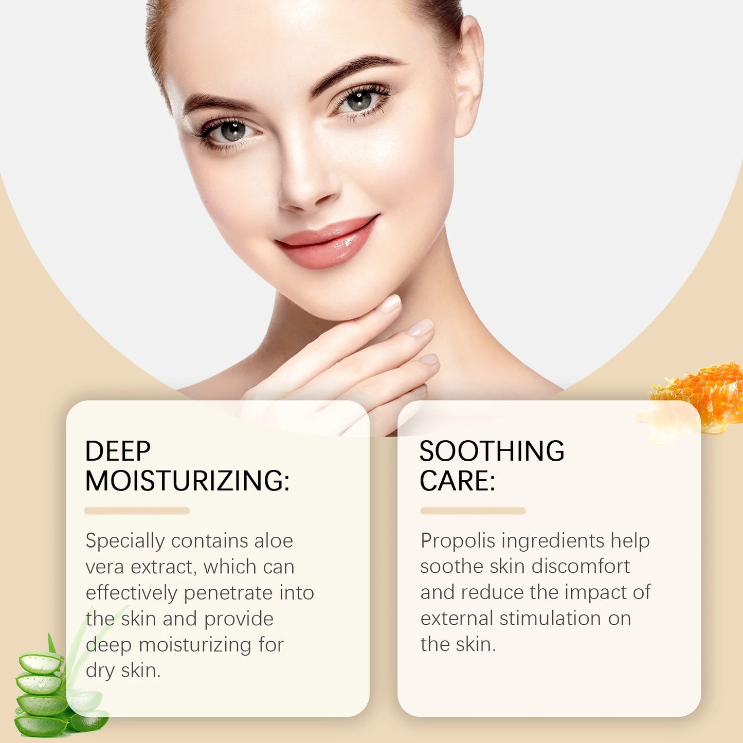 Aloe Propolis Moisturizing Cream – Hydrating & Brightening 113g