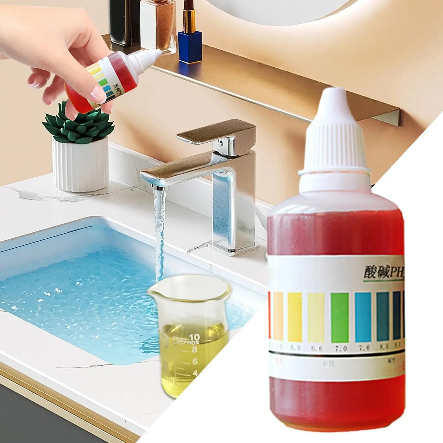 pH Test Drops 50ml | Aquarium, Pool & Water Quality Tester