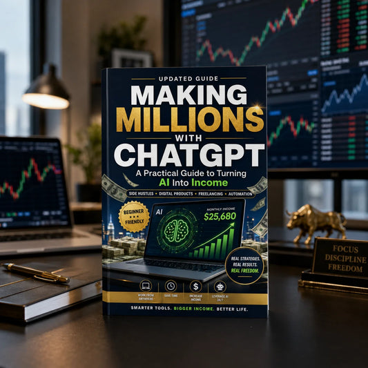 ChatGPT Income Guide Book Learn How Monetize AI Tools Work Home Peaceful Pleasures Health and Wellness