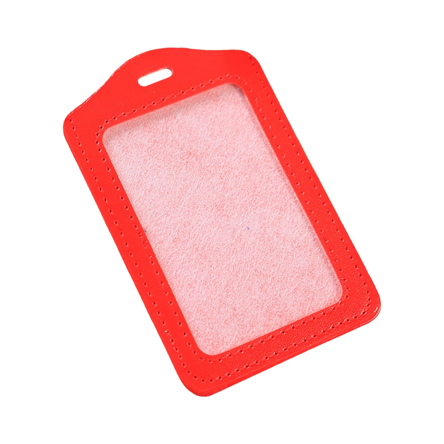 Business Card Protector Cover Waterproof and Wear-Resistant Card Case for Bus Pass Card Bank Credit Card Peaceful Pleasures Health and Wellness Vertical style-red