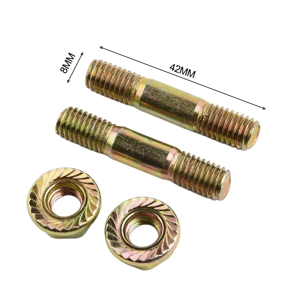 M8 Bar Nuts & Studs for Baumr-Ag SX62 62cc Chainsaw – 4pcs