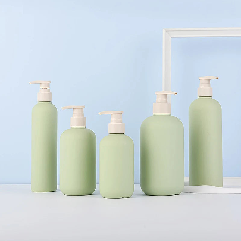 Refillable Foaming Soap Dispenser Green Pump Bottle 200–500ml