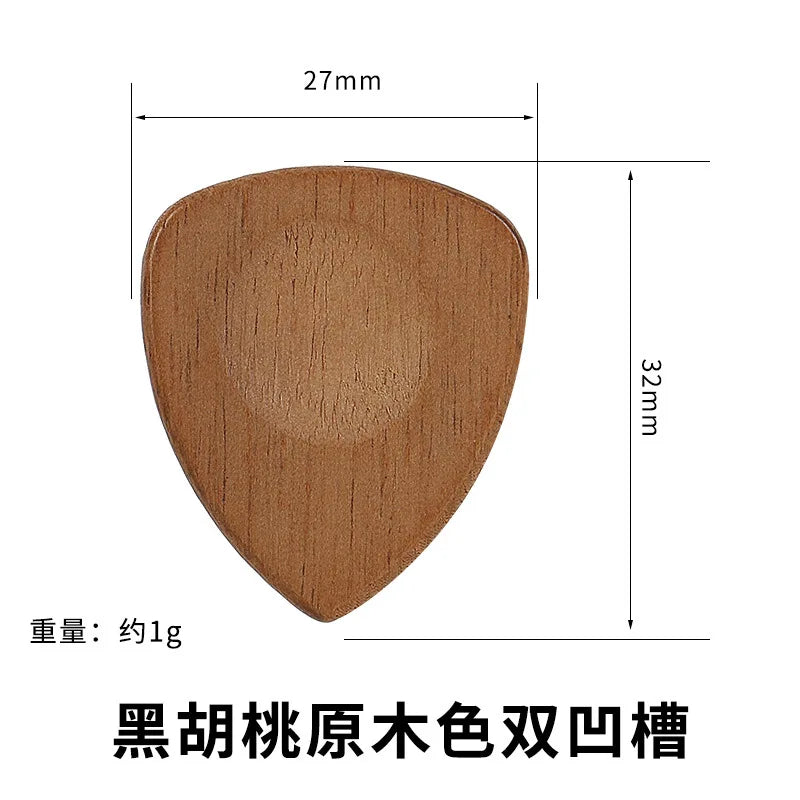 Wood Guitar Pick Electric Parts Premium Guitarpicks Enhancing Grip