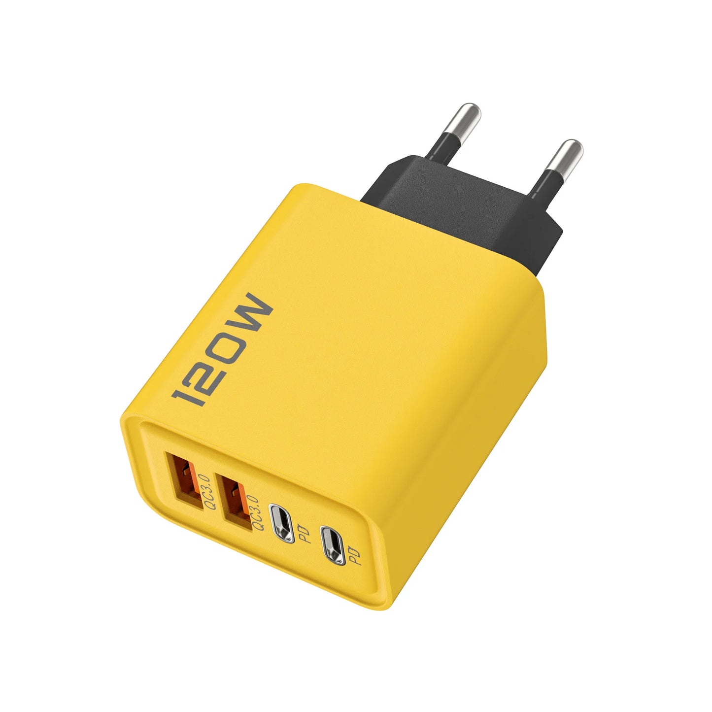 120W 4-in-1 USB-C Desktop Fast Charger | Multi-Port PD Adapter